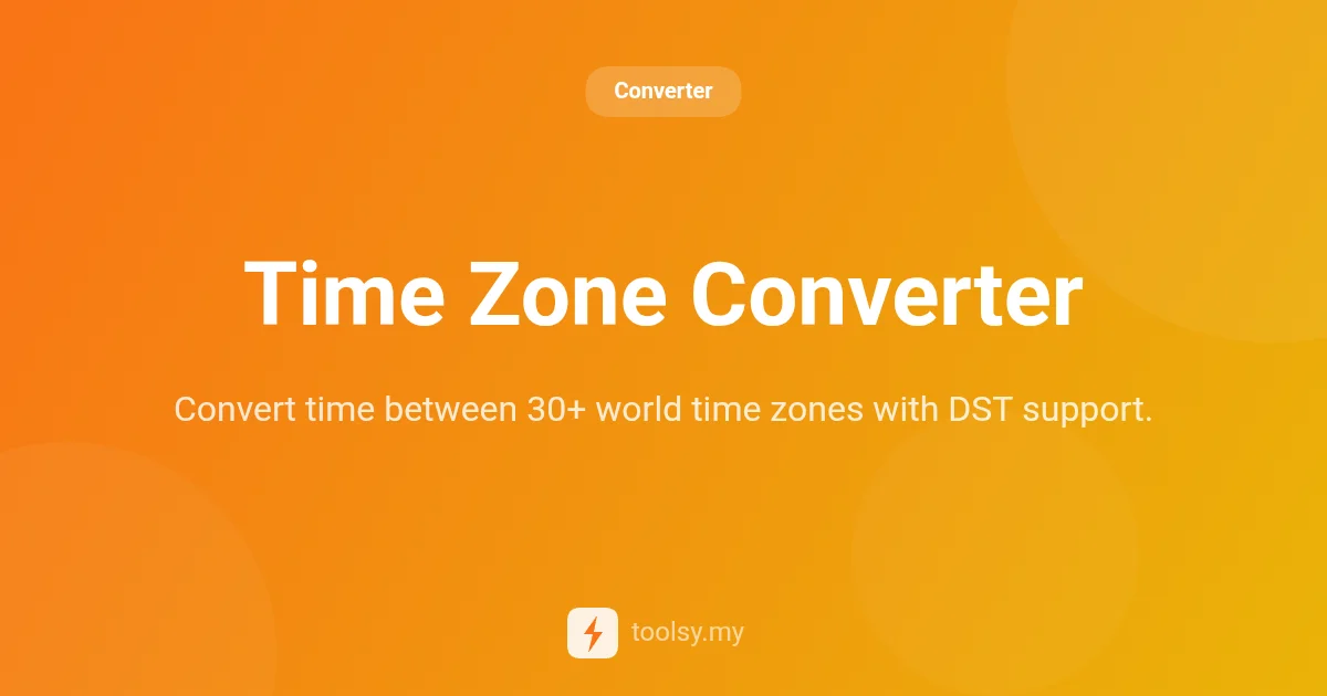 Master Global Scheduling with Our Free Time Zone Converter Tool