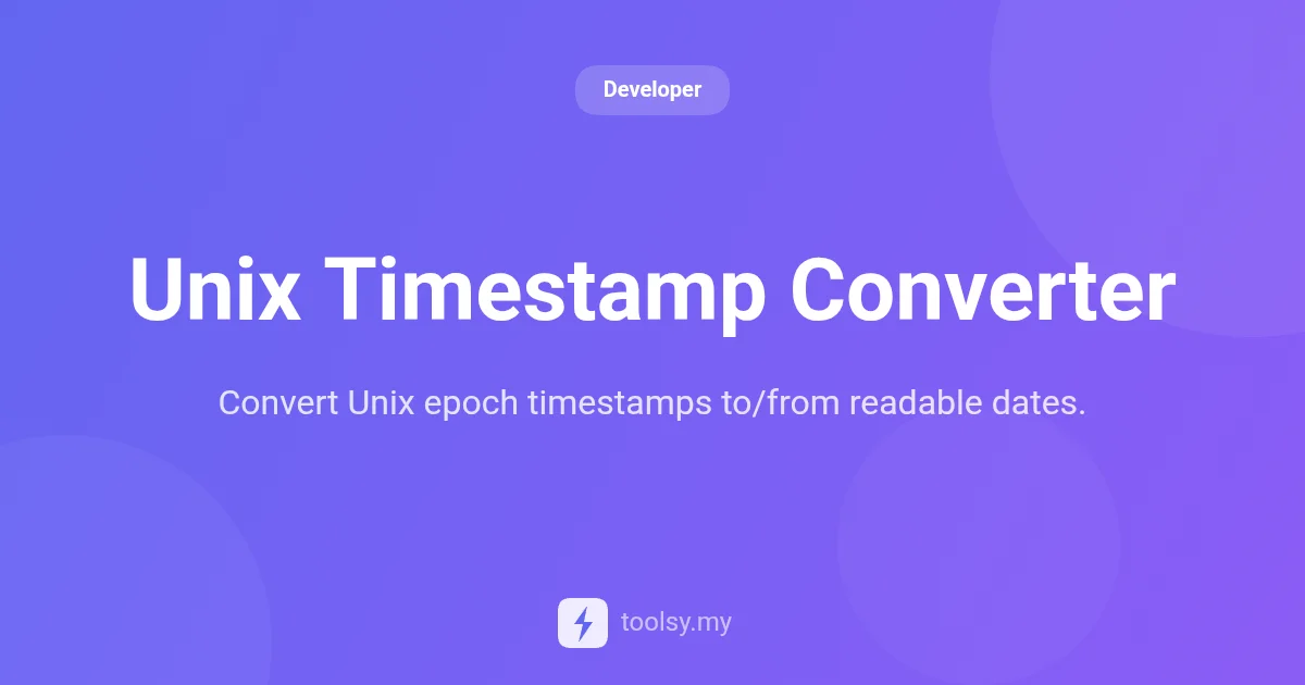 Unix Timestamp Converter: The Ultimate Guide to Epoch Time Conversion