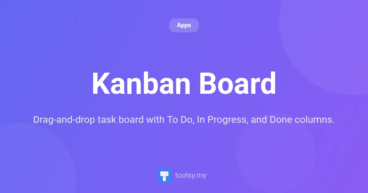 Master Your Workflow: A Complete Guide to the Simple Kanban Board