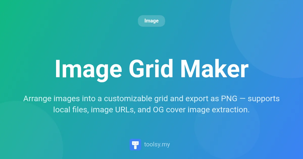 How to Create Custom Image Grids with Image Grid Maker