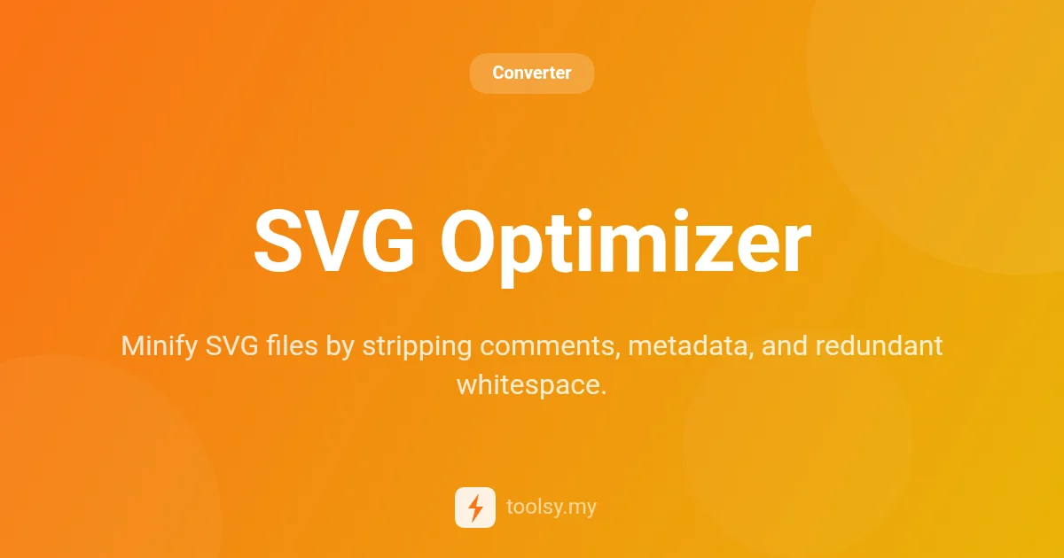 How to Optimize SVG Files: The Ultimate Guide to SVG Minification