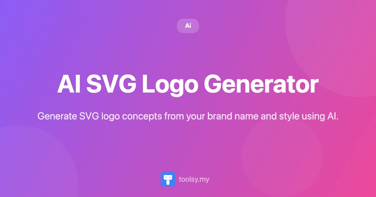 How to Create Scalable Brand Identities with AI SVG Logo Generator
