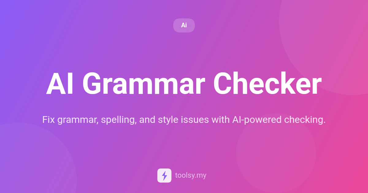 Master Your Writing with the AI Grammar Checker: A Complete Guide