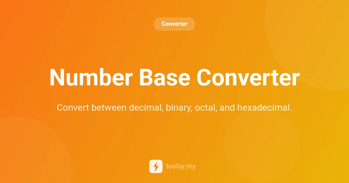 Mastering Number Systems: The Ultimate Number Base Converter Guide