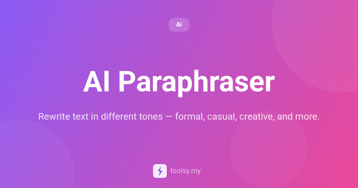 How to Rewrite Text Effectively with AI Paraphraser: A Guide