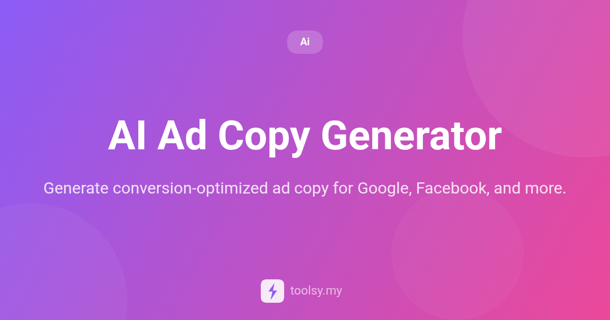 Mastering Marketing: The AI Ad Copy Generator Guide
