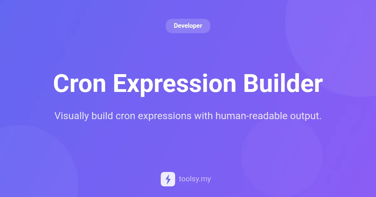 Mastering Schedules with Cron Expression Builder: A Visual Guide