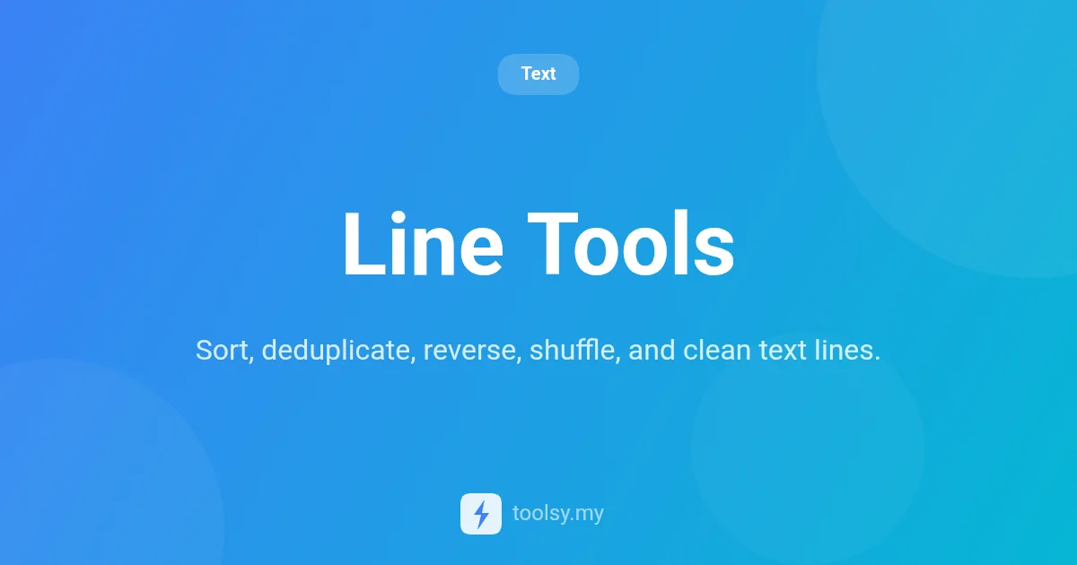 Mastering Text Manipulation: The Ultimate Guide to Line Tools