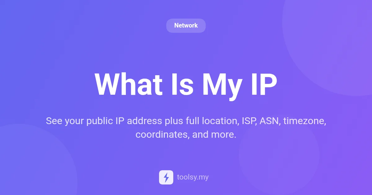 What Is My IP: A Comprehensive Guide to Your Public IP Details
